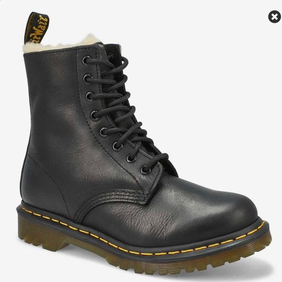 Dr. Marten’s 1460 Serena Core Faux Fur Lined NEW! Size 7 women’s leather boots - Picture 2 of 15
